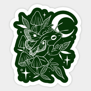 Fairy frog Sticker